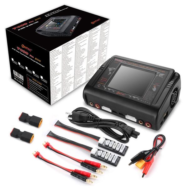 Зарядний пристрій для дрона HTRC T400 pro Duo Lipo Charger Battery Discharger 2Channel AC 150 (HT-T400PRO/HP9915.0284) 100276933 фото