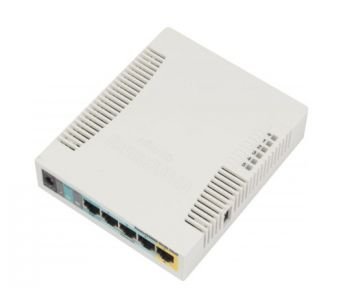 2.4GHz Wi-Fi маршрутизатор с 5-портами Ethernet для домашнего использования MikroTik RB951Ui-2HnD MikroTik RB951Ui-2HnD фото