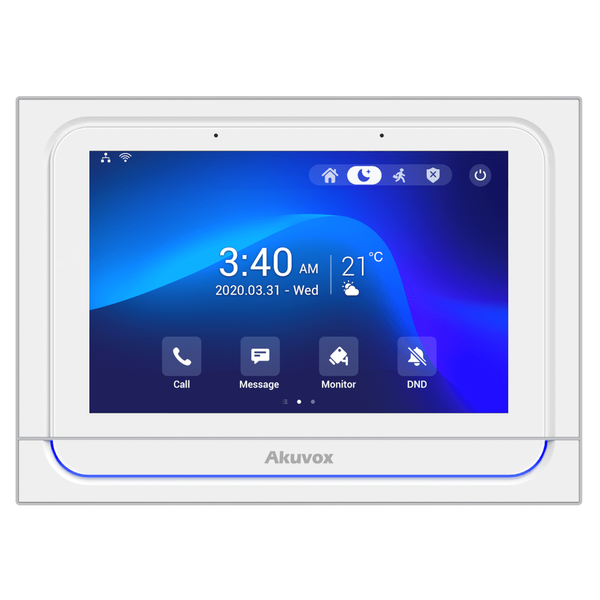 SIP домофон на Android с Wi-Fi и Bluetooth Akuvox X933W White BPK-351700 фото