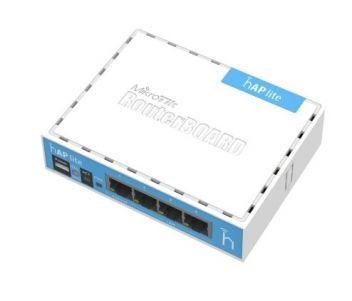 2.4GHz Wi-Fi точка доступа с 4-портами Ethernet для домашнего использования MikroTik hAP lite (RB941-2nD) MikroTik hAP lite (RB941-2nD) фото