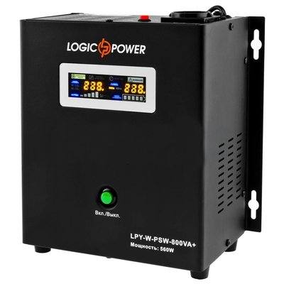 Джерело безперебійного живлення LogicPower LPY-W-PSW-800VA+ LogicPower LPY-W-PSW-800VA+ фото