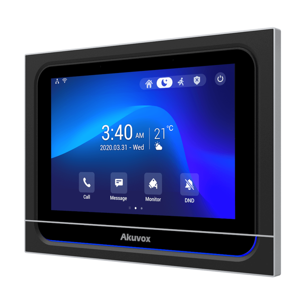 SIP домофон на Android с Wi-Fi и Bluetooth Akuvox X933W Black BPK-347522 фото