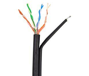 Кабель сетевой UTP с тросом бухта 305м 420.5-CU PE MT CAT5е 420.5-CU PE MT CAT5е фото