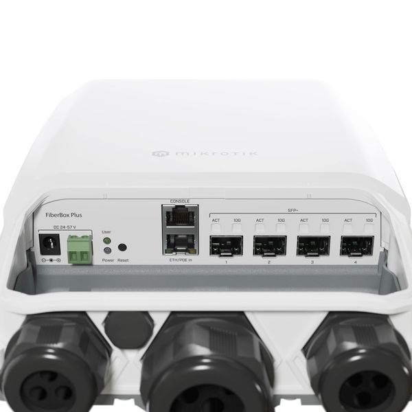 5-портовый управляемый коммутатор Mikrotik FiberBox Plus (CRS305-1G-4S+OUT) Mikrotik FiberBox Plus (CRS305-1G-4S+OUT) фото