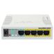 5-портовый гигабитный управляемый PoE коммутатор MikroTik RB260GSP (CSS106-1G-4P-1S) MikroTik RB260GSP (CSS106-1G-4P-1S) фото 1
