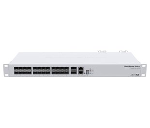 24-портовий керований комутатор MikroTik CRS326-24S+2Q+RM MikroTik CRS326-24S+2Q+RM фото