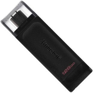 Накопичувач флеш USB Kingston DataTraveler 70 128GB USB Type-C Kingston DataTraveler 70 128GB USB Type-C фото