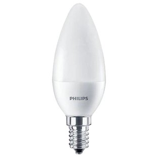 Лампочка 5W 500lm Philips Ecohome LED Candle E14 840B35 Philips Ecohome LED Candle E14 840B35 фото