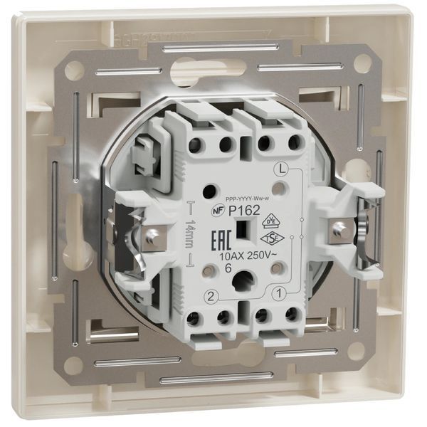 Переключатель одноклавишный самозажимной Schneider Electric Asfora EPH0400123 Schneider Electric Asfora EPH0400123 фото