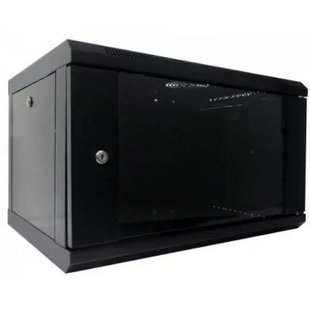 Шафа коммутаційна настінна 6U 600x450 WMNC-6U-FLAT- BLACK Hypernet 6U 600x450 WMNC-6U-FLAT- BLACK Hypernet 6U 600x450 фото