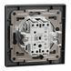 Вимикач 1-клавішний антрацит Schneider Electric EPH0100171 Asfora Schneider Electric EPH0100171 Asfora фото 2