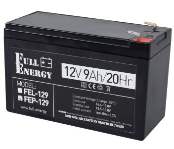 Акумулятор 12В 9 Аг для БДЖ Full Energy FEP-129 Full Energy FEP-129 фото