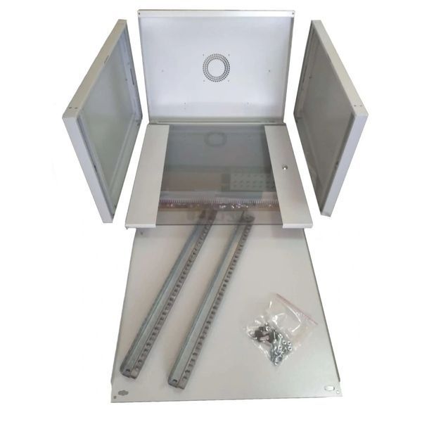 Шкаф 15U 600x60 мм настенный розборной Hypernet WMNC66-15U-FLAT WMNC66-15U-FLAT фото