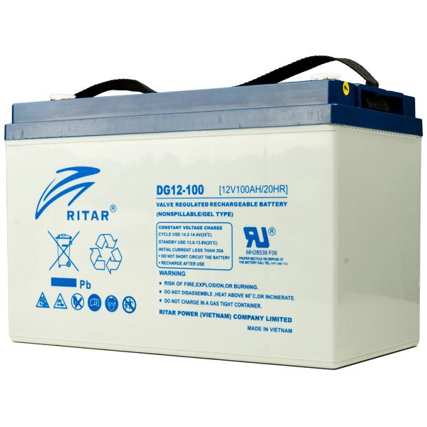 Акумуляторна батарея Ritar DG12-100 Ritar DG12-100 фото