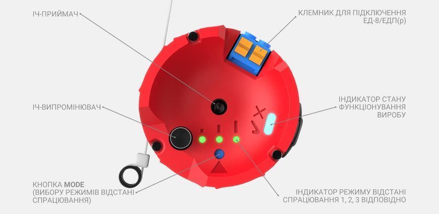 Плата ініціації Laser Deton (ver. Kamik V4) Laser_Deton_Kamik_V4 фото