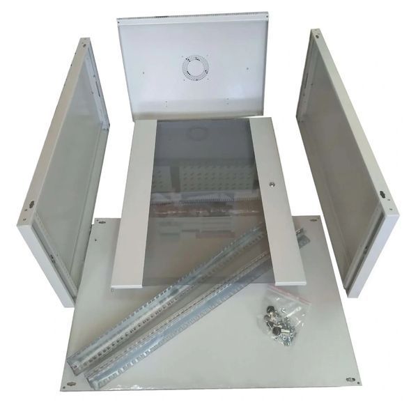 Шкаф 18U 600x600 мм Hypernet настенный розборной WMNC66-18U-FLAT WMNC66-18U-FLAT фото
