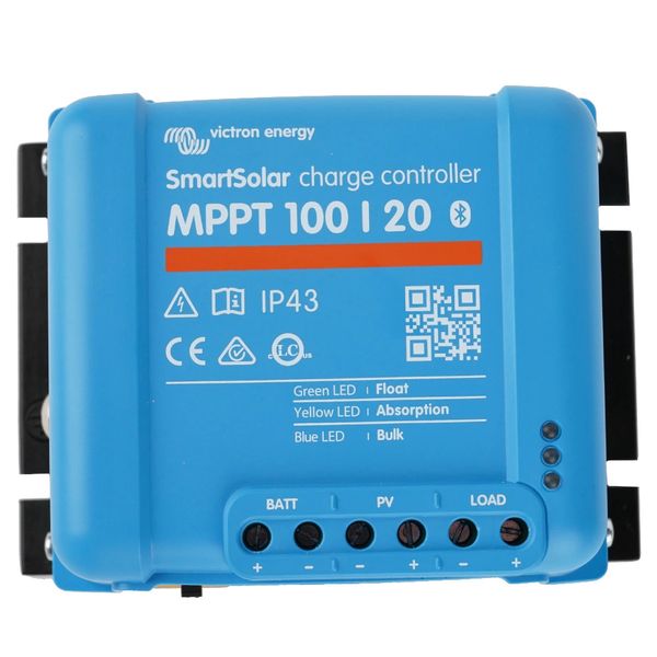 Контроллер заряда Victron Energy SmartSolar MPPT 100/20 48V (20A,12/24/48В) Victron Energy SmartSolar MPPT 100/20 48V (20A,12/24/48В) фото