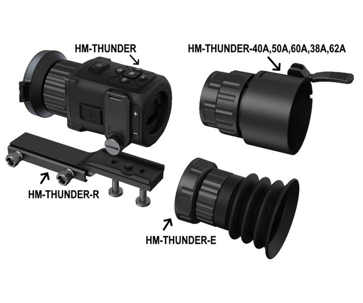 Тепловізійний приціл HikMicro THUNDER Pro TE19C (HM-TR12-19XG/W-TE19C) A02461 фото