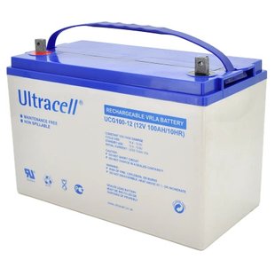 Акумуляторна батарея Ultracell UCG100-12 GEL 12V 100 Ah Ultracell UCG100-12 GEL 12V 100 Ah фото