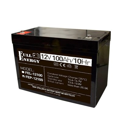Акумулятор 12В 100 Ач для ДБЖ Full Energy FEP-12100 Full Energy FEP-12100 фото