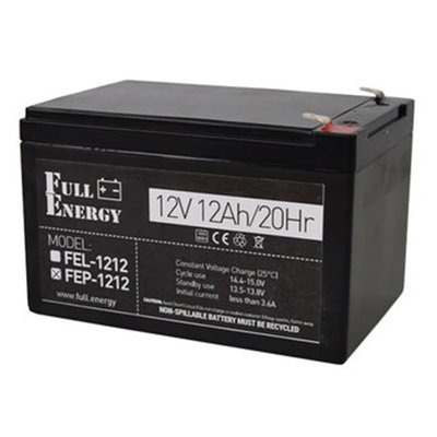 Акумулятор 12В 12 Аг для ДБЖ Full Energy FEP-1212 Full Energy FEP-1212 фото