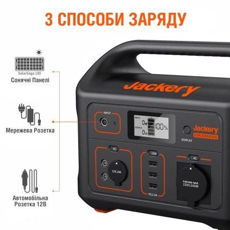 Зарядна станція Jackery Explorer 500EU Jackery Explorer 500EU фото