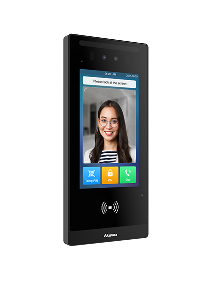 Багатоабонентна панель виклику з розпізнаванням обличчя Akuvox E18C TIAN.2127 фото