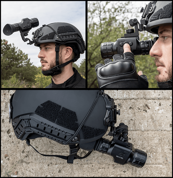 Универсальный комплект для крепления на шлем Universal Helmet Mount Kit 52 ODIN ACMNODINHMNT фото