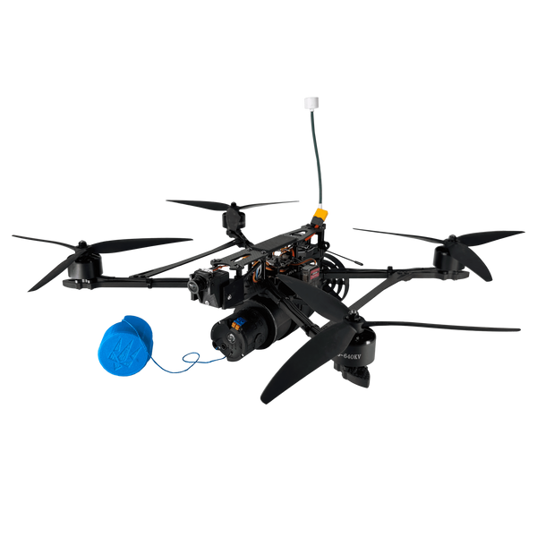 FPV дрон 10 дюймов BPK-10 DROPSHIPER 1БП ( 2.5-3W / 5.8 GHz / ELRS / 915 MHz / 5 kg ) На 1 Сброс без АКБ DROPSHIPER фото